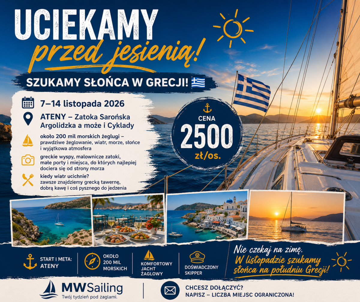 Grecja Ateny - Uciekamy przed jesienią