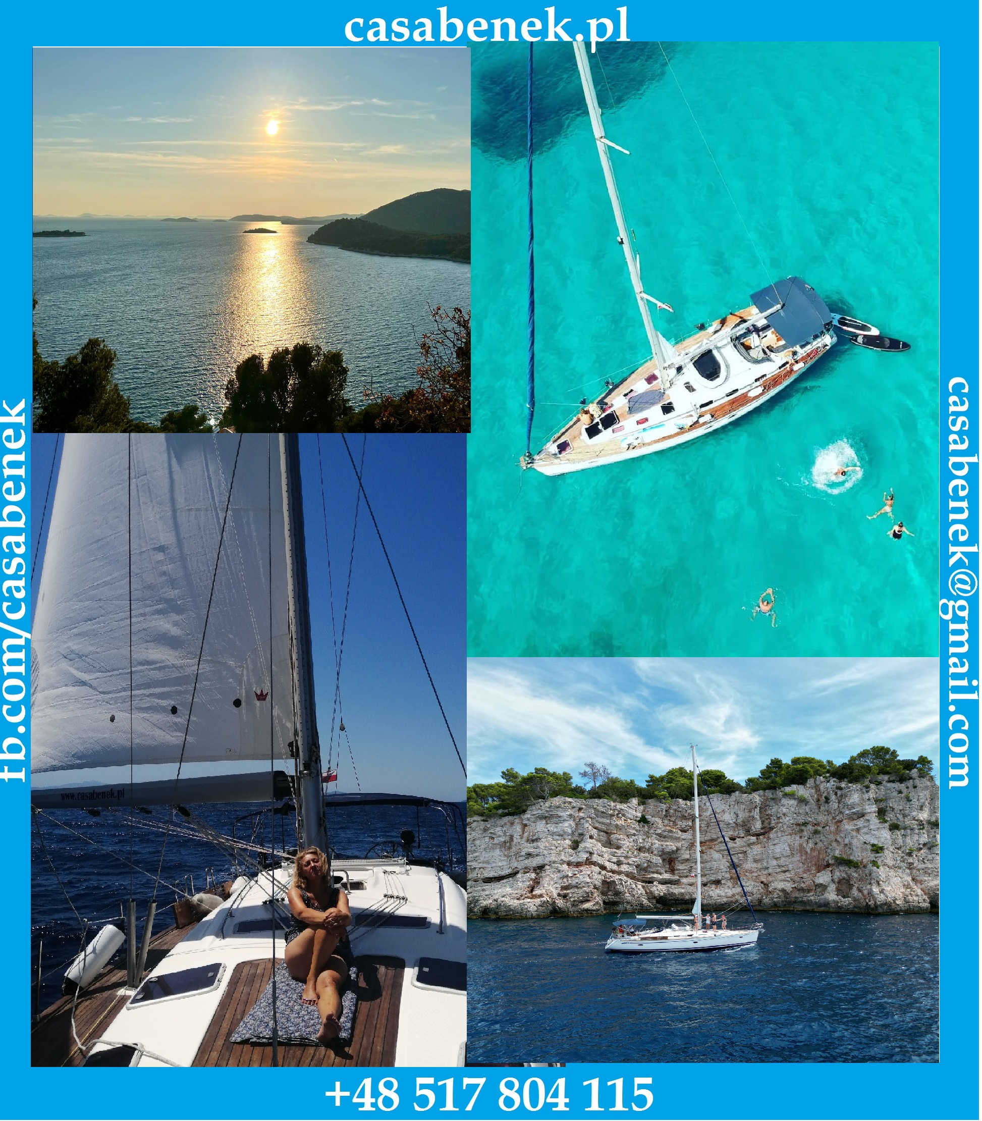 Majowy rejs po wyspach i marinach Dalmacji